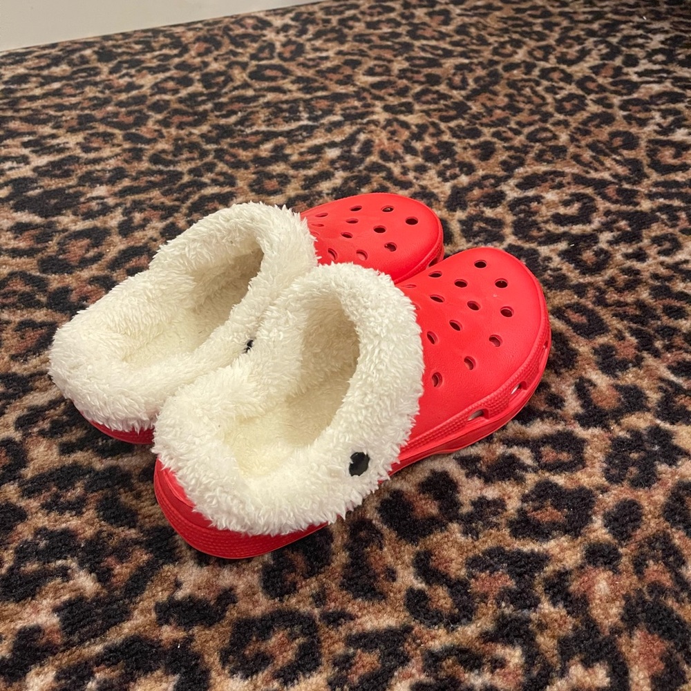 Fluffy crocs!